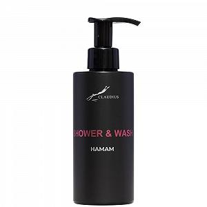 Засіб для душу та миття Hamam 300 мл з помпою Чорний флакон - Фото 1