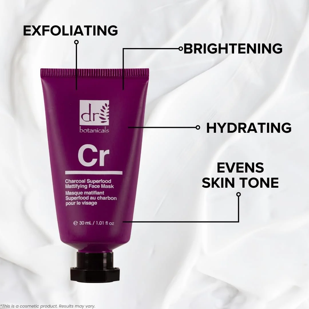 Маска для обличчя Dr Botanicals CH матуюча 30 мл, фото №5