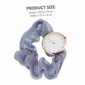 Кварцевые часы Healvian для студентов, женские, с тканевым ремешком, легкие и практичные для повседневного использования synthetic.ua - Фото 1