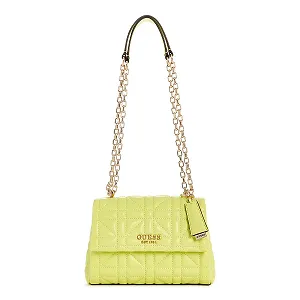 Сумка через плече GUESS Assia Convertible Flap Chartreuse synthetic.ua - Фото 1