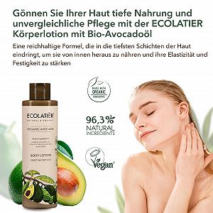Гель для душу Ecolatier Organic Avocado 97.5% Natural Ingredients 350 мл synthetic.ua - Фото 1
