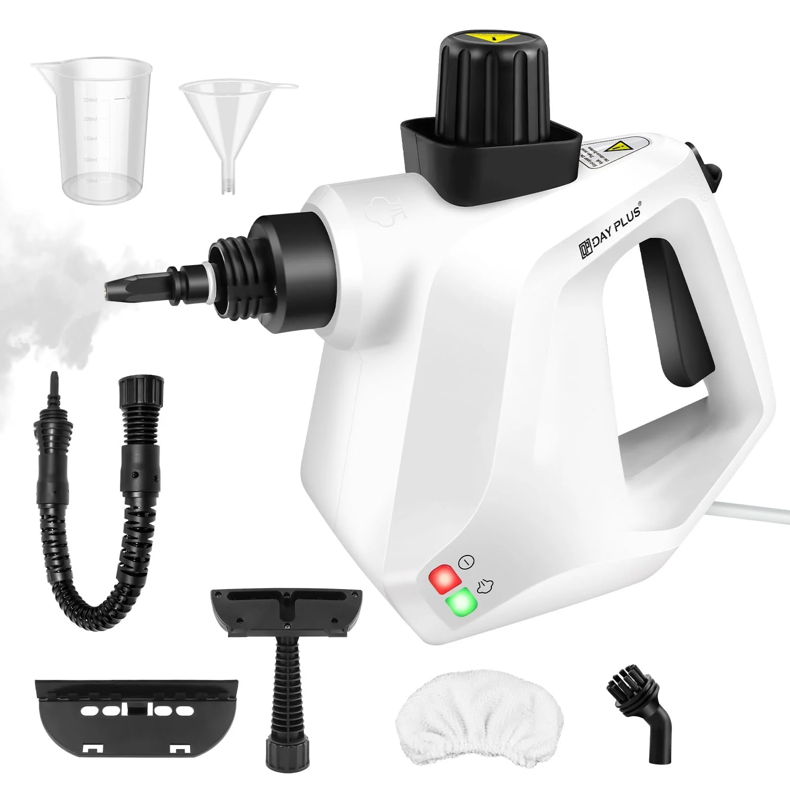 Ручний пароочисник високого тиску з 7 аксесуарами для оббивки, підлоги та авто із захистом від дітей та швидким нагріванням, фото №1 Ручний пароочисник високого тиску з 7 аксесуарами для оббивки, підлоги та авто із захистом від дітей та швидким нагріванням, фото №1