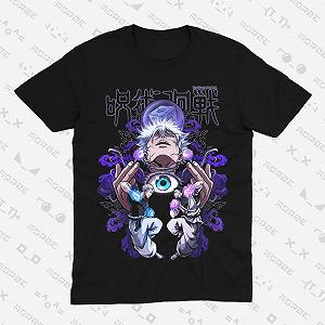 Футболка Аниме Магическая битва Годжо Сатору Satoru Gojo Jujutsu Kaisen TH133 M - Фото 1