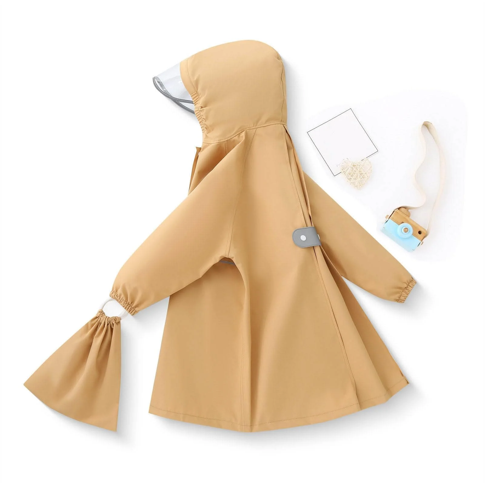 Дитячий дощовий пончо XINYUNZU, фото №3 Дитячий дощовий пончо XINYUNZU, фото №3