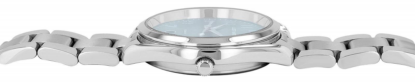 Женские часы Just Watch Syrea 35 мм, серебристый/голубой, фото №2