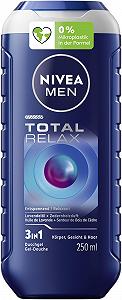 Гель для душа NIVEA MEN Total Relax pH-нейтральный Аромат кедрового дерева и масло лаванды 250 мл - Фото 1