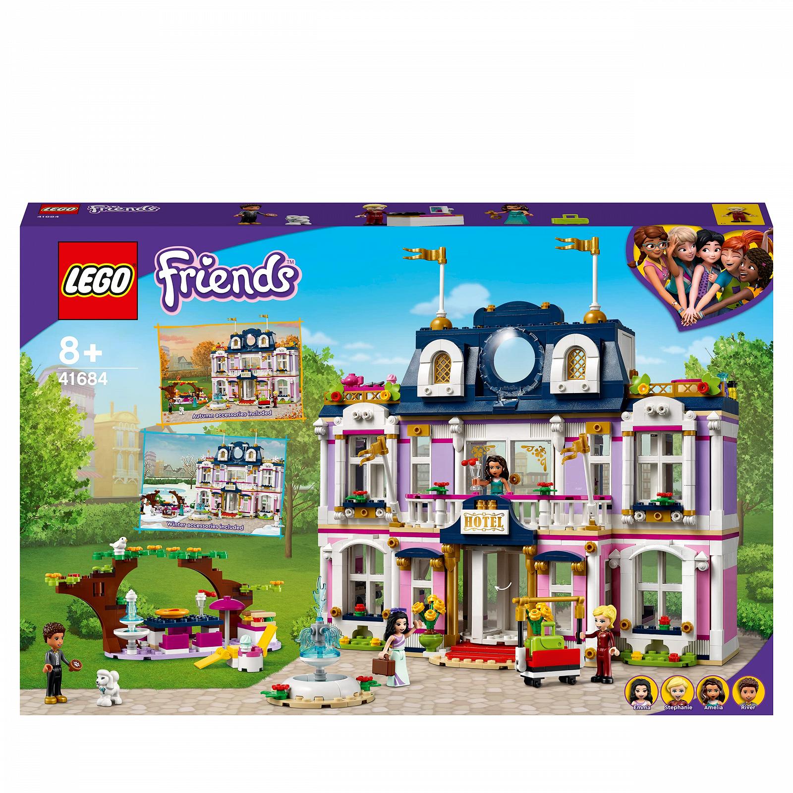 Конструктор Lego Friends Heartlake City Hotel Ляльковий будиночок Курорт, фото №5