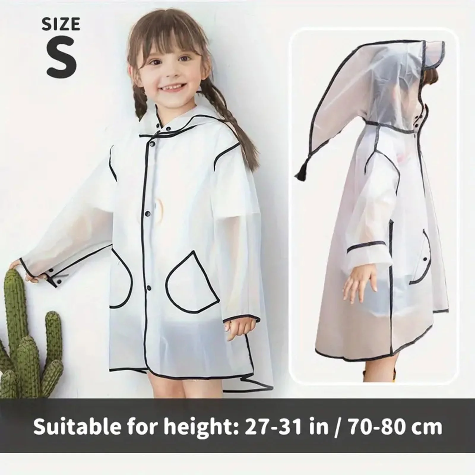 Дитячий дощовий плащ GXYANiaoy Oak Long, фото №4 Дитячий дощовий плащ GXYANiaoy Oak Long, фото №4