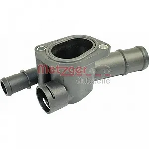 Фланець охолоджувальної рідини METZGER 4010084 для VAG головка циліндра з боку коробки передач synthetic.ua - Фото 1