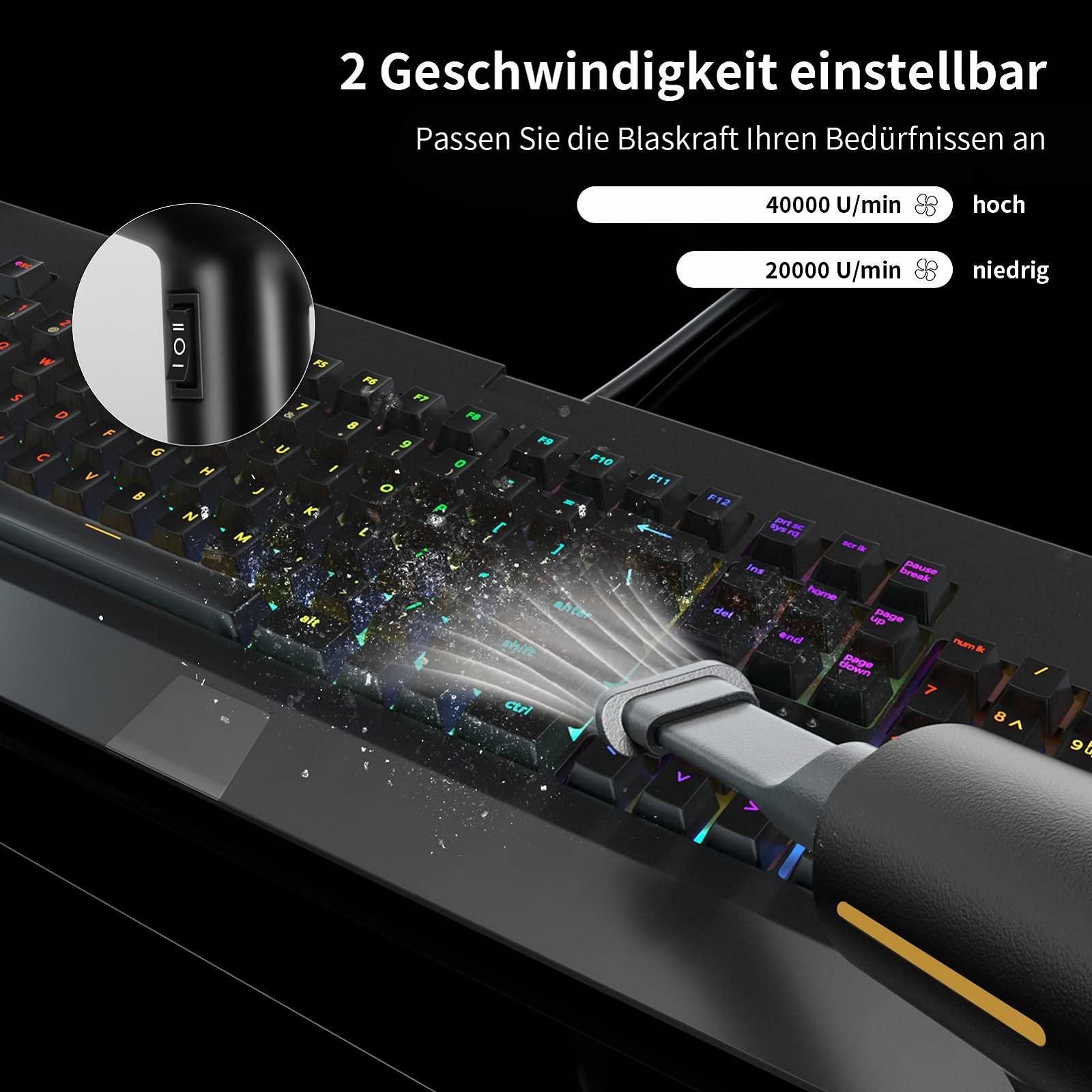 Электрическая воздуходувка Eave 500 Вт 2 скорости Проводная 145 г, фото №2