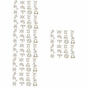 Украшения для ногтей FRCOLOR 96 шт. со сверкающими стразами для украшения ногтей, подходят для свадеб, вечеринок и дизайна ногтей, золотые украшения - Фото 1