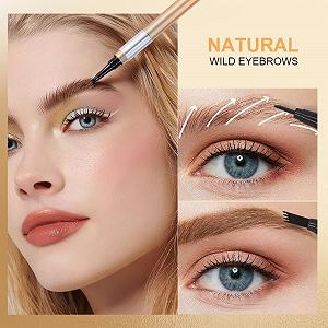 Карандаш для бровей Upgrade Magic 3D Waterproof Microblading с аппликатором с микро вилочным наконечником synthetic.ua - Фото 1