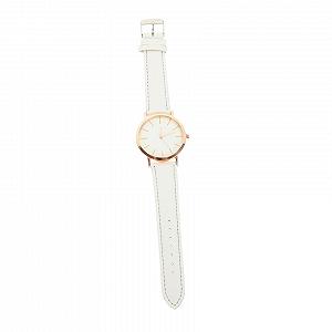 Часы WRITWAA Простые часы с браслетом Женские наручные часы Белый - Фото 1