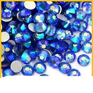 Кришталеві стрази Блакитна серія S 3 30 штук Блакитний Edelstein S 4 1440 штук - Фото 1