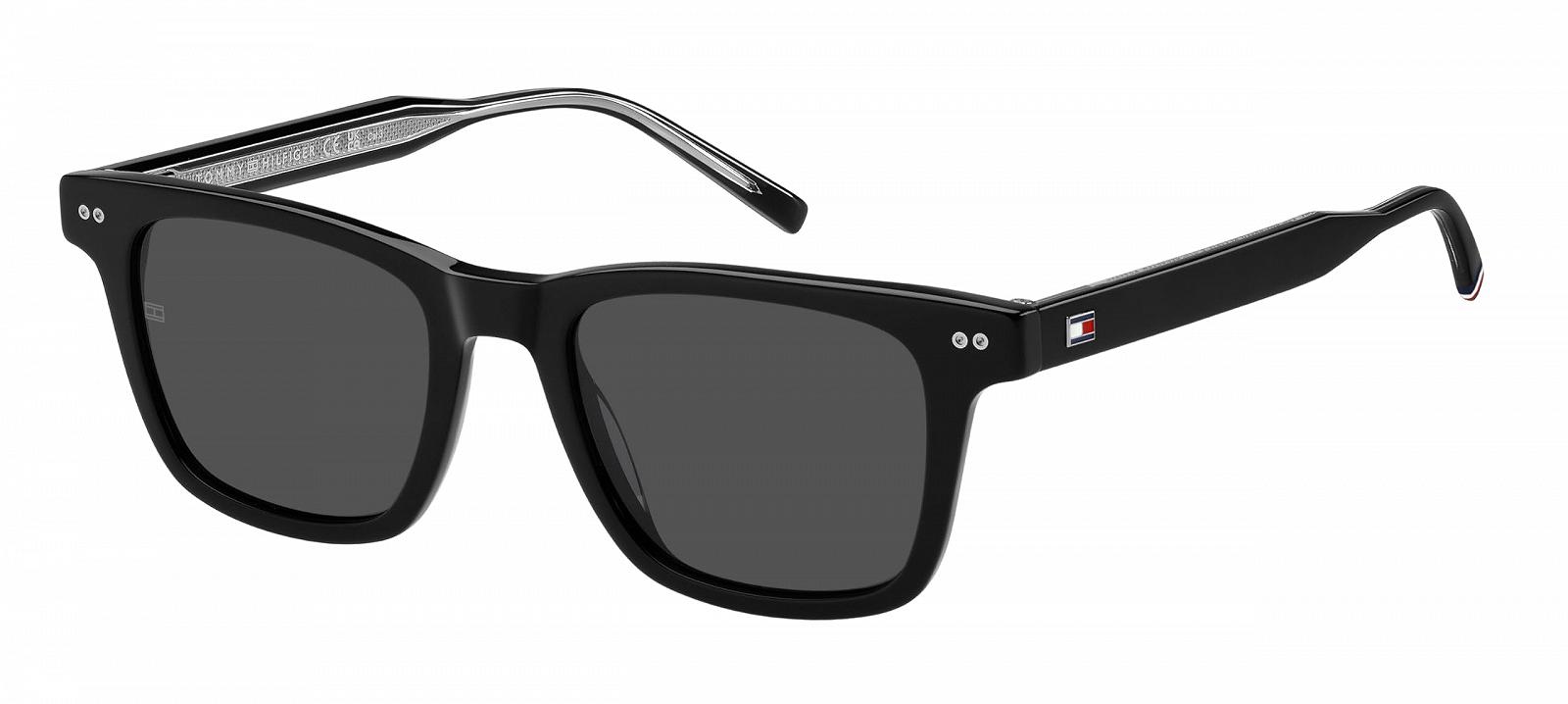 Сонцезахисні окуляри Tommy Hilfiger TH 2127/S Чорний 51/20/150, фото №1