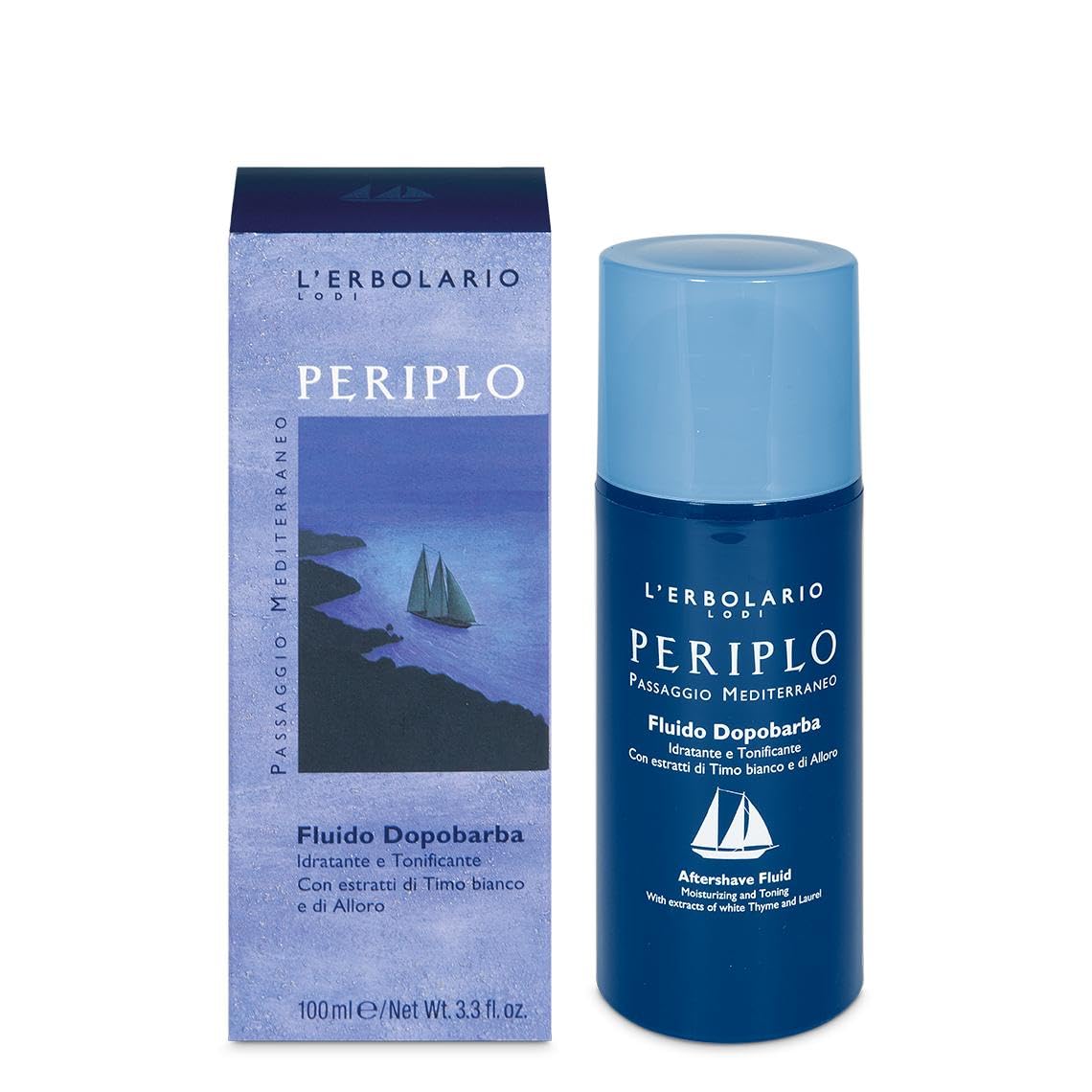 Флюид L'ERBOLARIO Periplo After Shave 100 мл Тимьян Увлажняет После бритья, фото №1