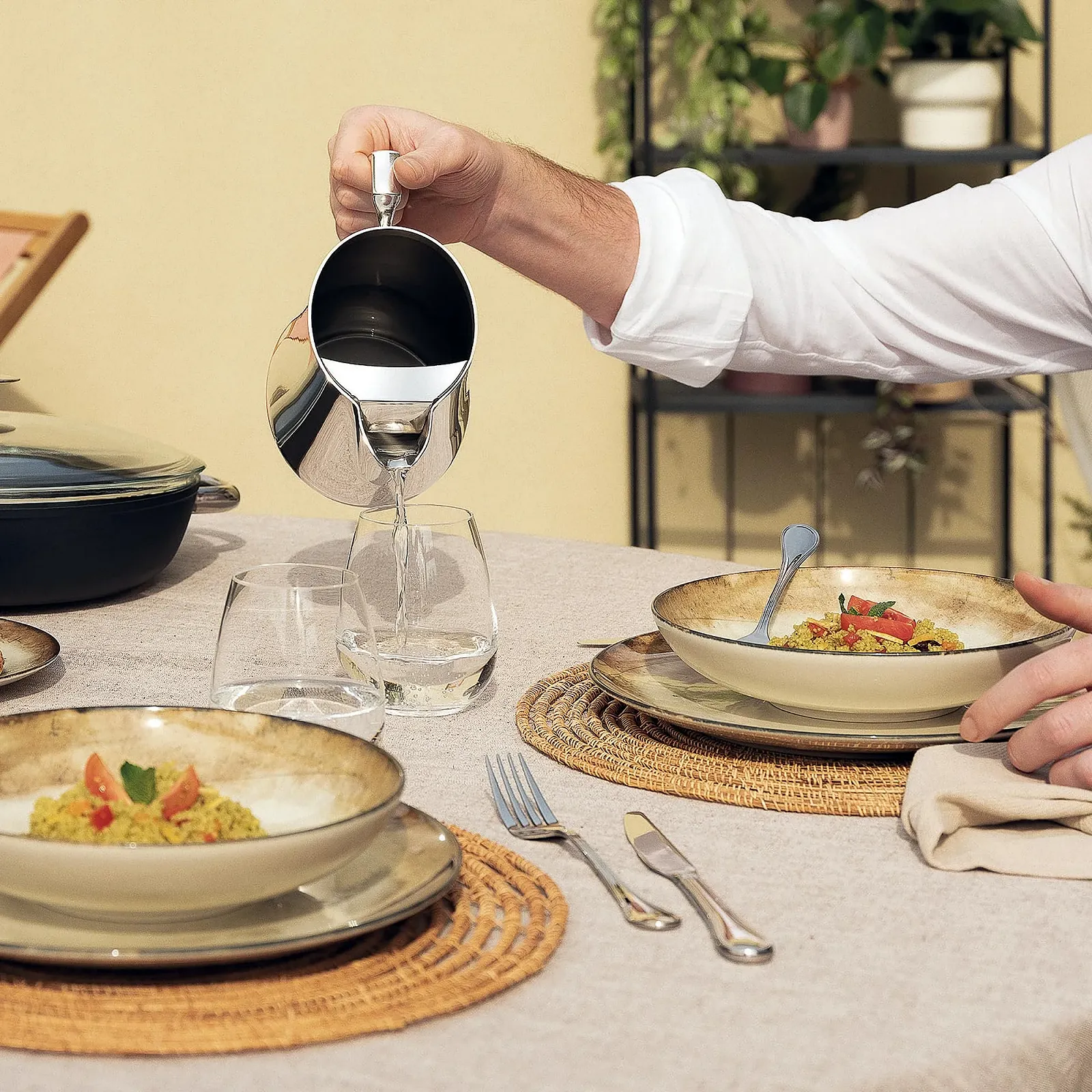 Набір столових приборів Sambonet Royal INOX 24шт, фото №4 Набір столових приборів Sambonet Royal INOX 24шт, фото №4