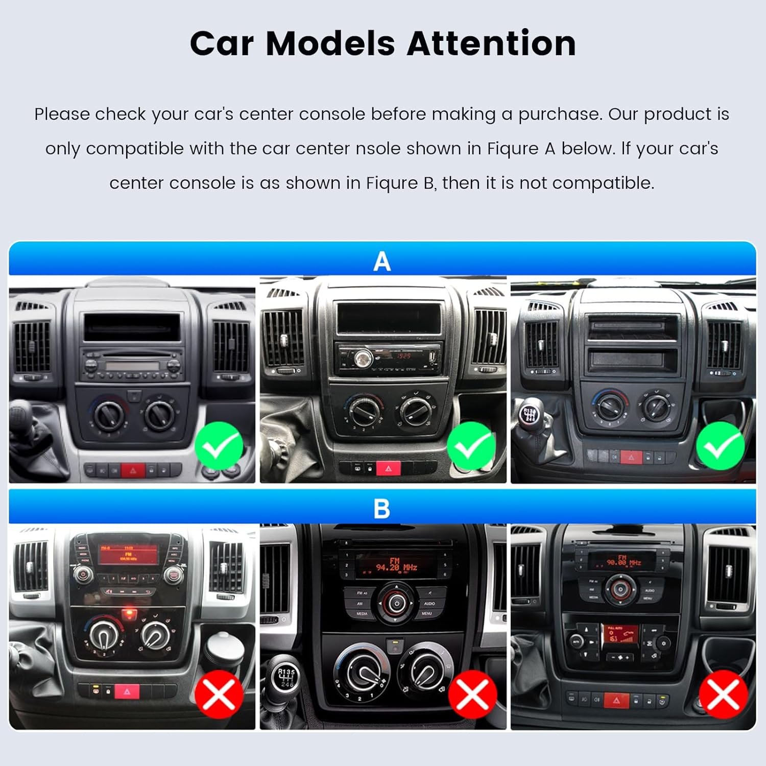 Штатна автомагнітола Hikity для Ducato 3/Peugeot Boxer 2/Citroen Jumper 2 (2011-2022) / 9" / Сенсорна / 2/64Гб / Android 13 / Apple CarPlay / Android Auto / Bluetooth / WI-FI / GPS / USB / RCA, фото №2