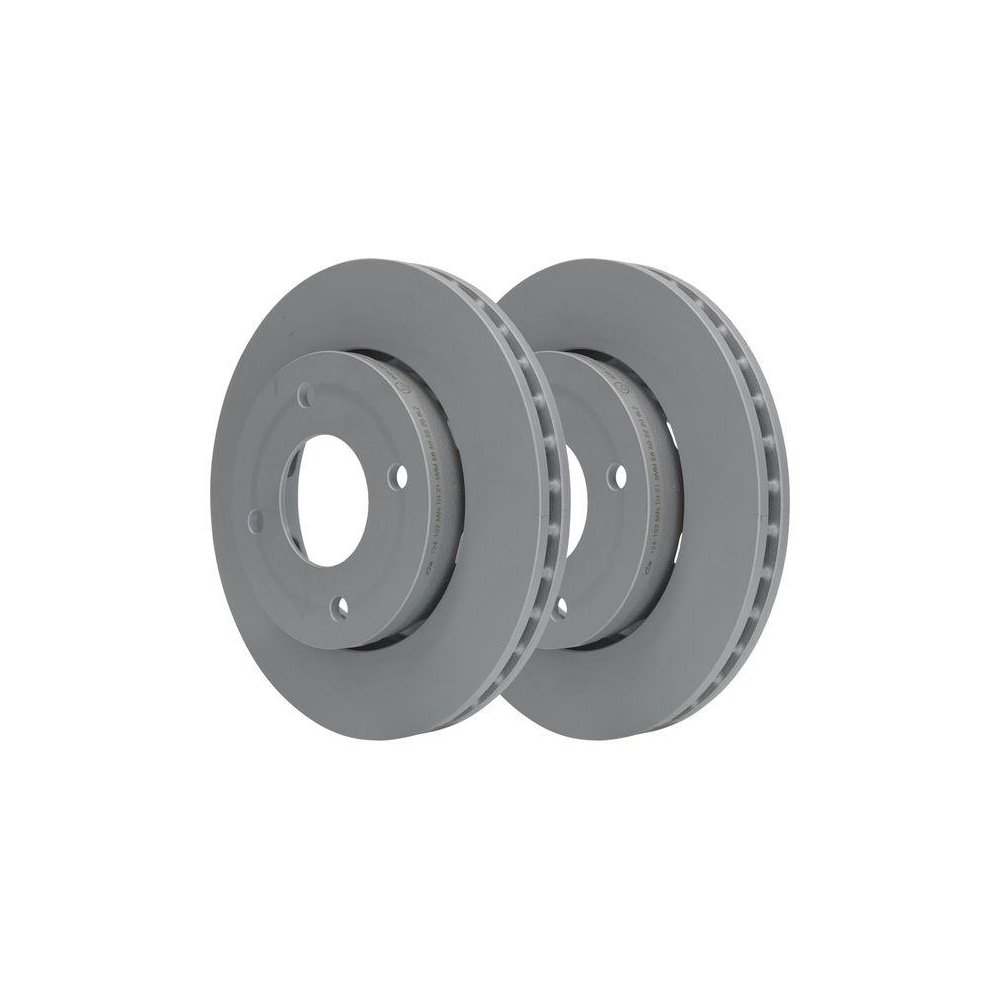 Гальмівний диск ATE 24.0124-0192.1 для MITSUBISHI, SMART, передня вісь, фото №2