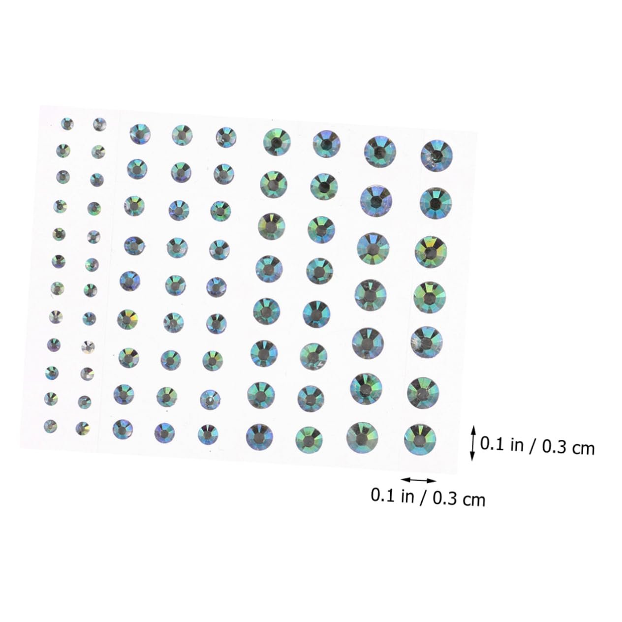 Наклейки со стразами для лица Beavorty, 5 листов, хрустальные украшения для глаз, наклейки с драгоценными камнями, наклейки для глаз со стразами, аппликации со стразами для ногтей, акрил для тела, фото №8