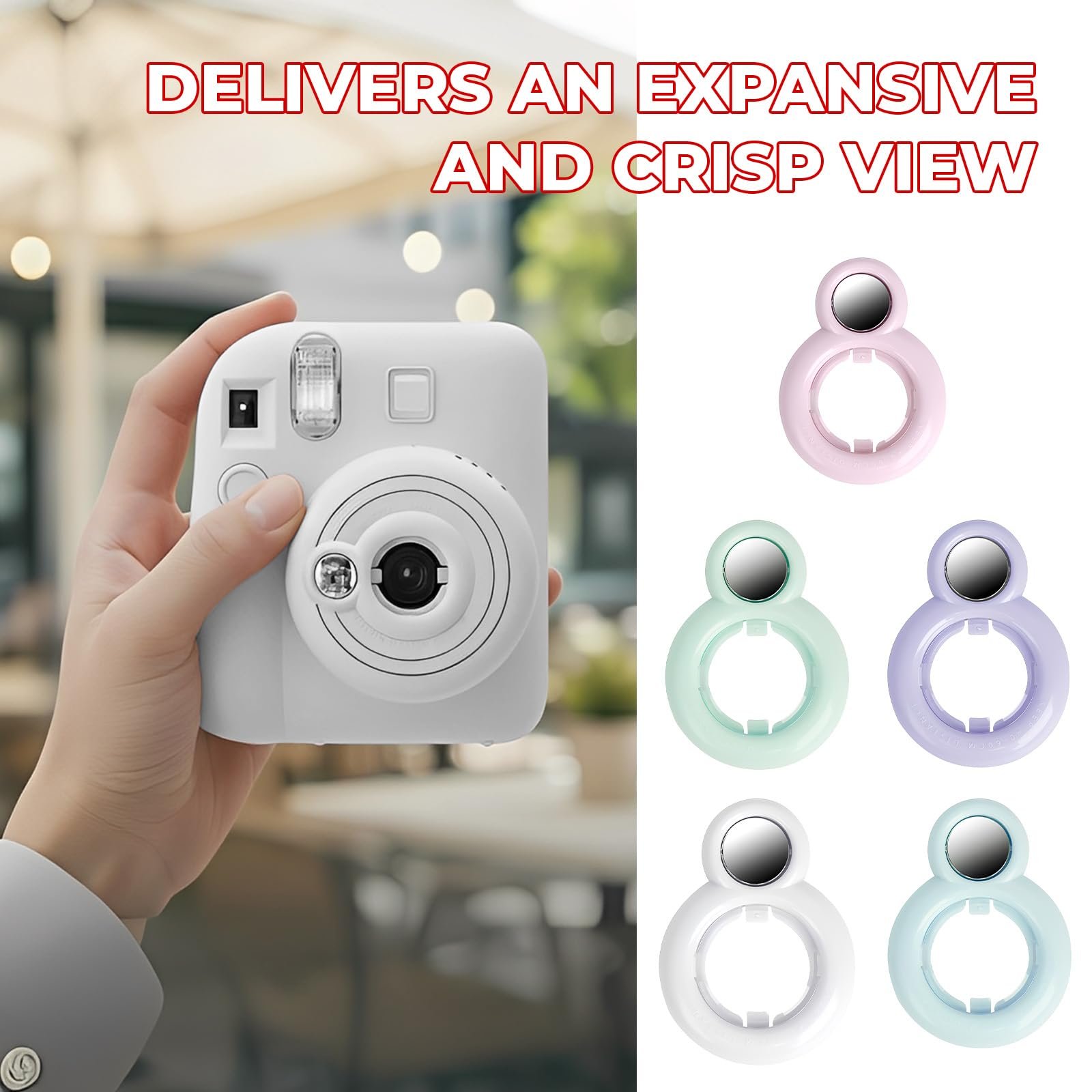 Зеркало для селфи Fujifilm Instax Mini 12 Белый, фото №6