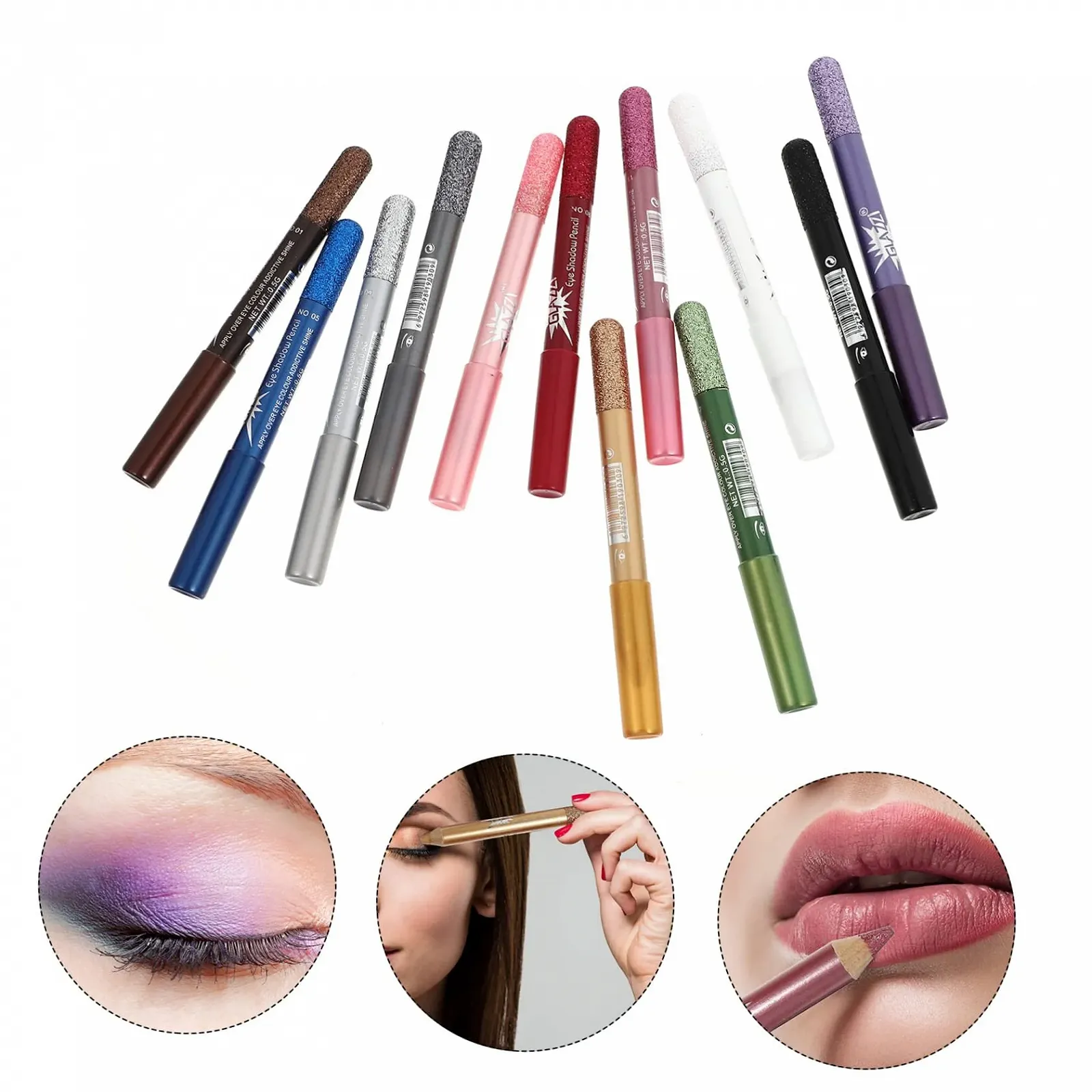 Олівець для очей FRCOLOR перламутровий, фото №3 Олівець для очей FRCOLOR перламутровий, фото №3