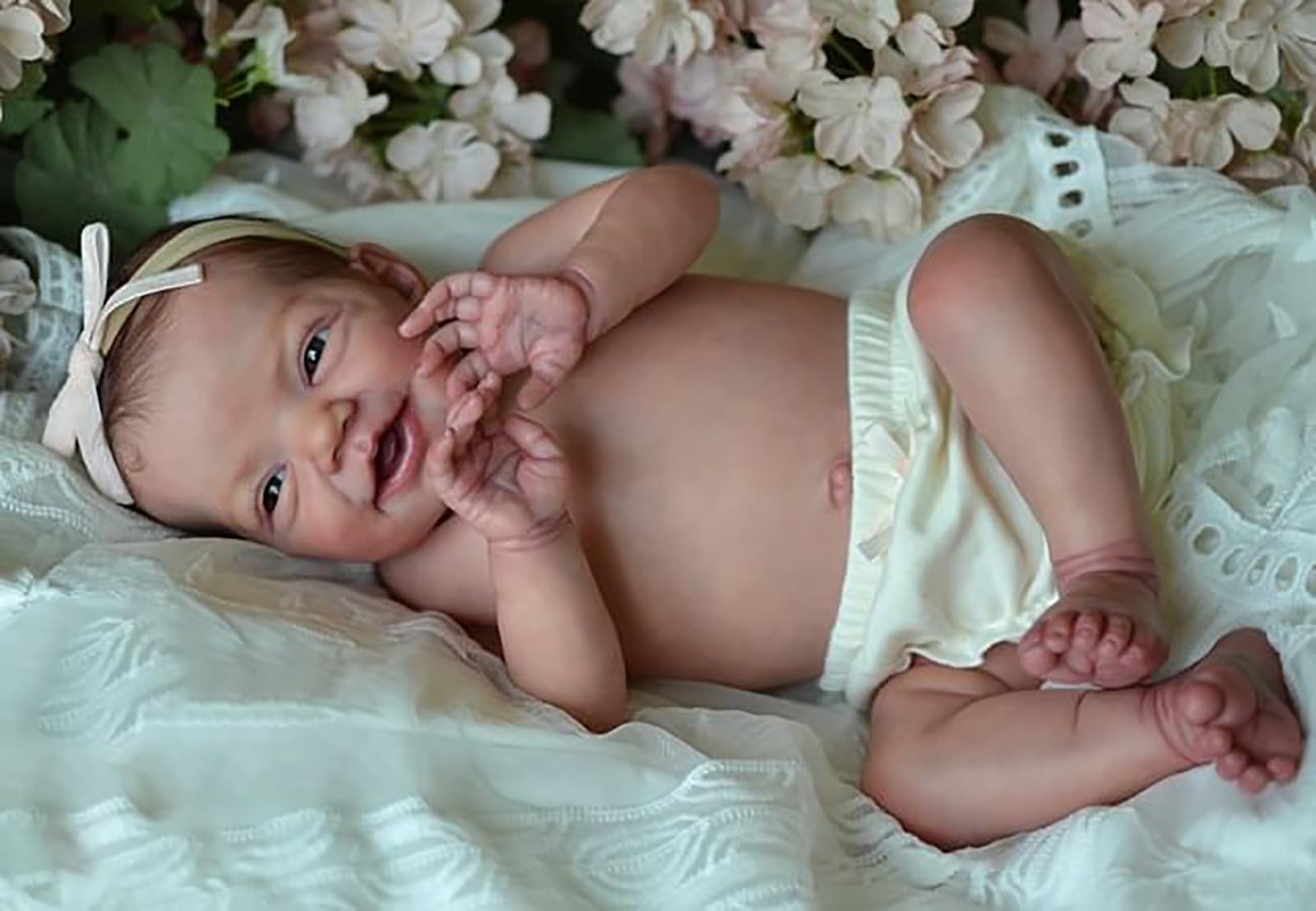 Кукла Anano Reborn Baby Full Silicone Lifelike Baby Dolls 20 Inch, фото №4