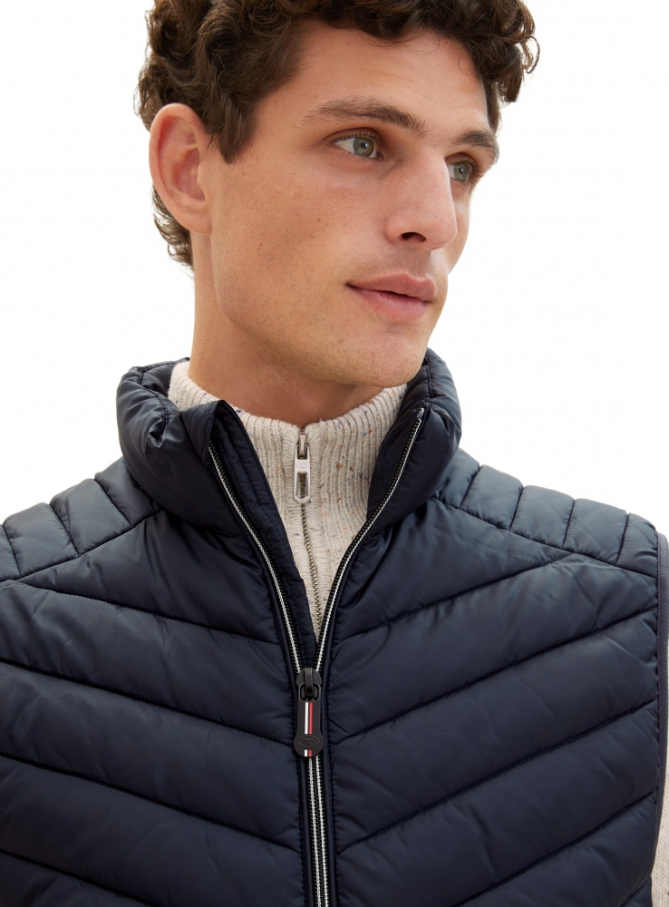 Жилет Tom Tailor 1038902-10668 Tёмно-синий 2XL, фото №4