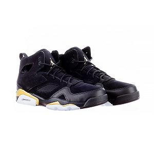 Кросівки Jordan Flight Club 91 Black Llic Gold 41 synthetic.ua - Фото 1