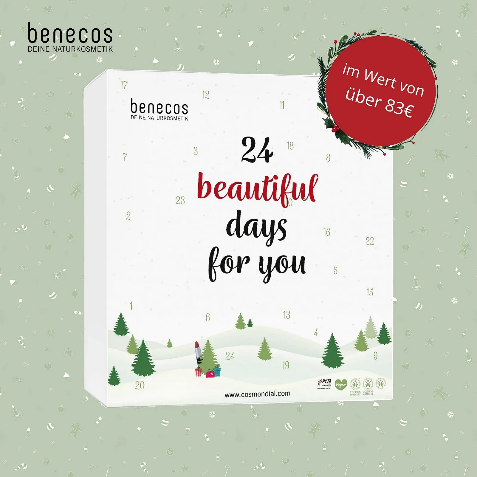 Адвент-календарь Benecos Beautiful Days For You, фото №2