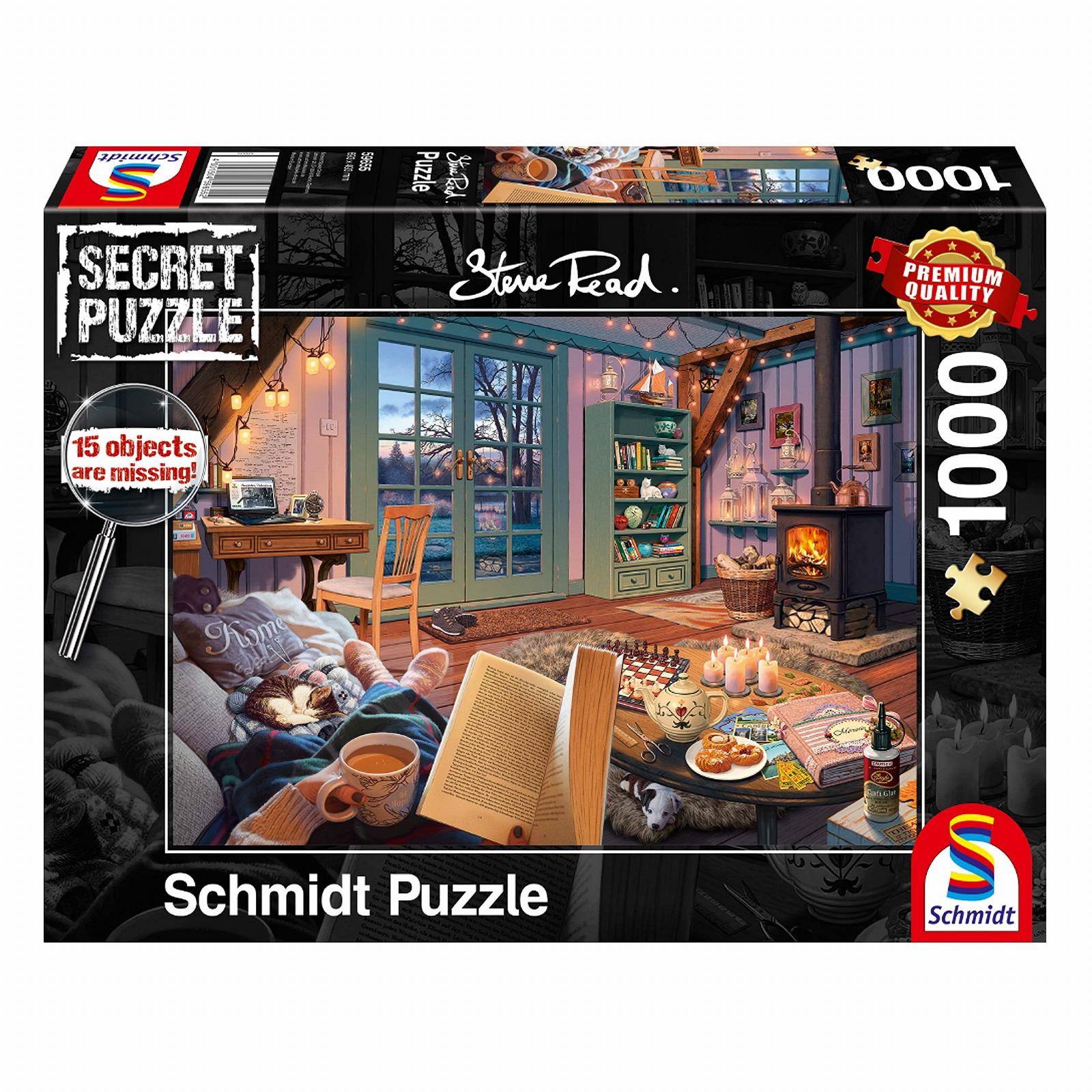 Пазл Schmidt Spiele Secret Puzzle In the Holiday House 59655 1000 деталей, фото №1