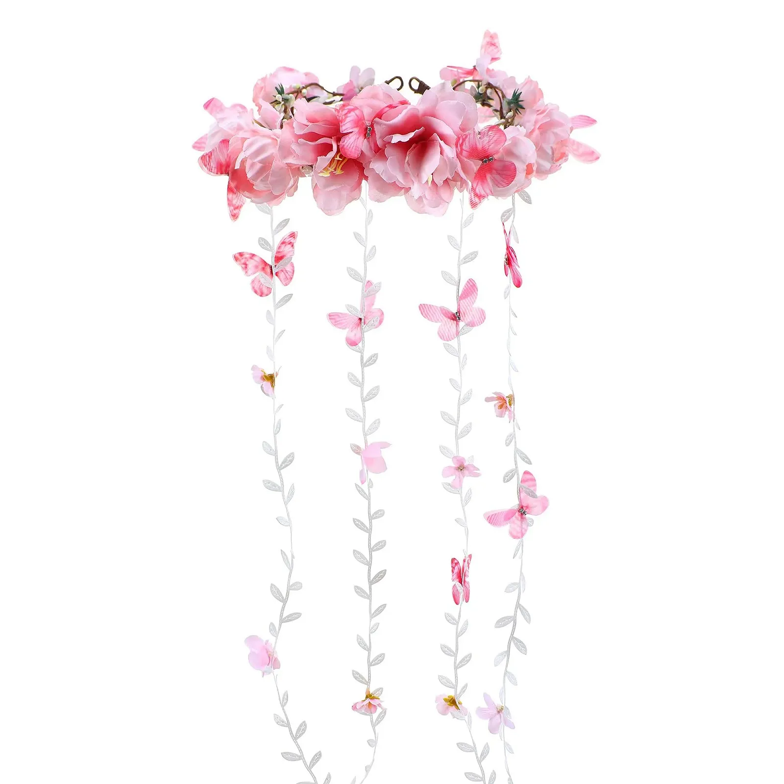 Вінок для волосся Квітка Рожевий, фото №1 Вінок для волосся Квітка Рожевий, фото №1