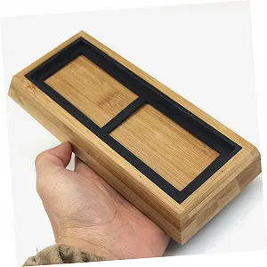 Тримач для точильних каменів GLEAVI Набір 2 шт регульований нековзний з гумовим кільцем synthetic.ua - Фото 1