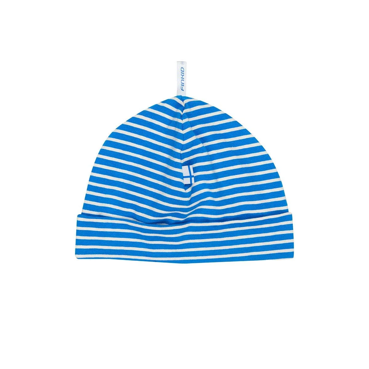 Шапка Finkid Hittili Essential смугаста трикотажна дитяча зі змінним конвертом, фото №1