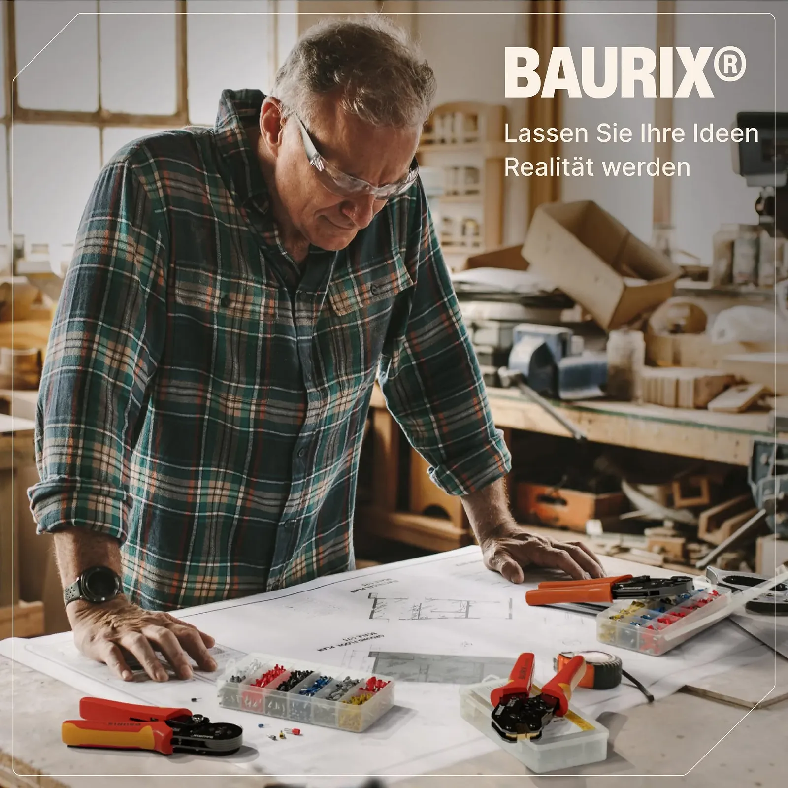 Набор для кримпинга BAURIX Perseus с 1800 наконечниками и стриппером 0.25-10 mm² 4-Edges, фото №9