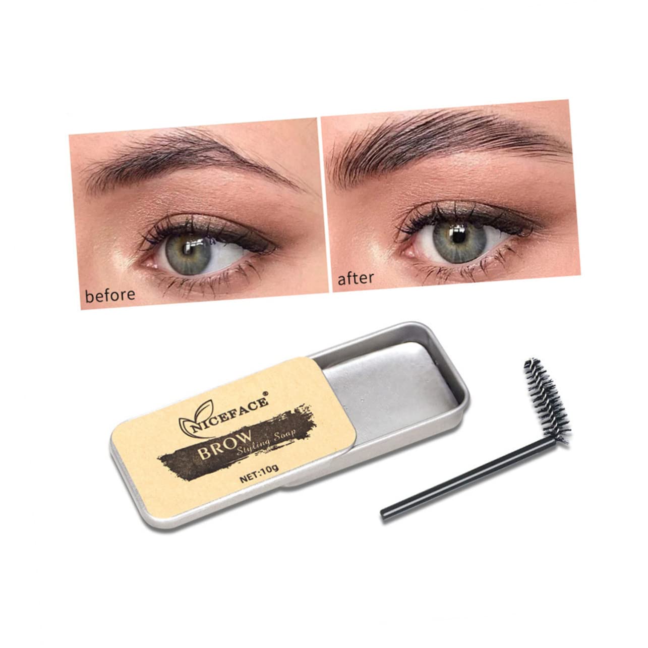 Набір minkissy Eyebrow Soap Gel Box Clear, фото №5 Набір minkissy Eyebrow Soap Gel Box Clear, фото №5