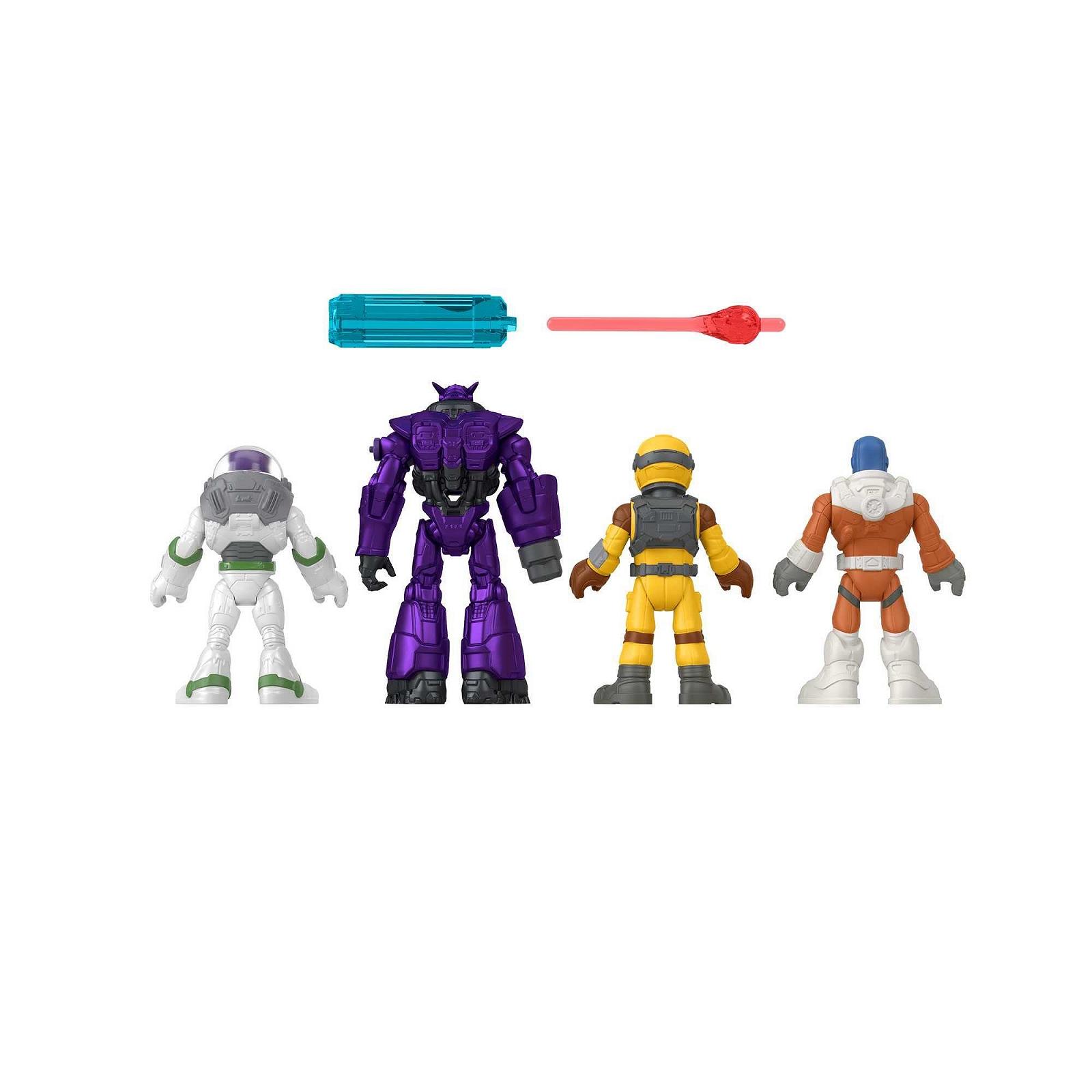 Набор фигурок Fisher-Price Imaginext Базз Лайтер, HGT28, с 4 подвижными фигурками, фото №3