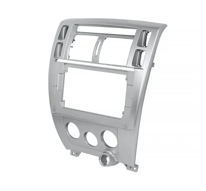 Переходная рамка для Hyundai Tucson 2004-2010 Silver 10дюйм, фото №3 Переходная рамка для Hyundai Tucson 2004-2010 Silver 10дюйм, фото №3