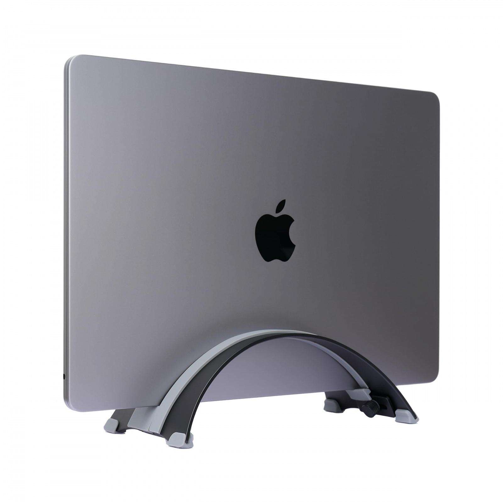 Підставка для ноутбука Вертикальна Регульована 6061 Алюміній 17 дюймів, фото №2