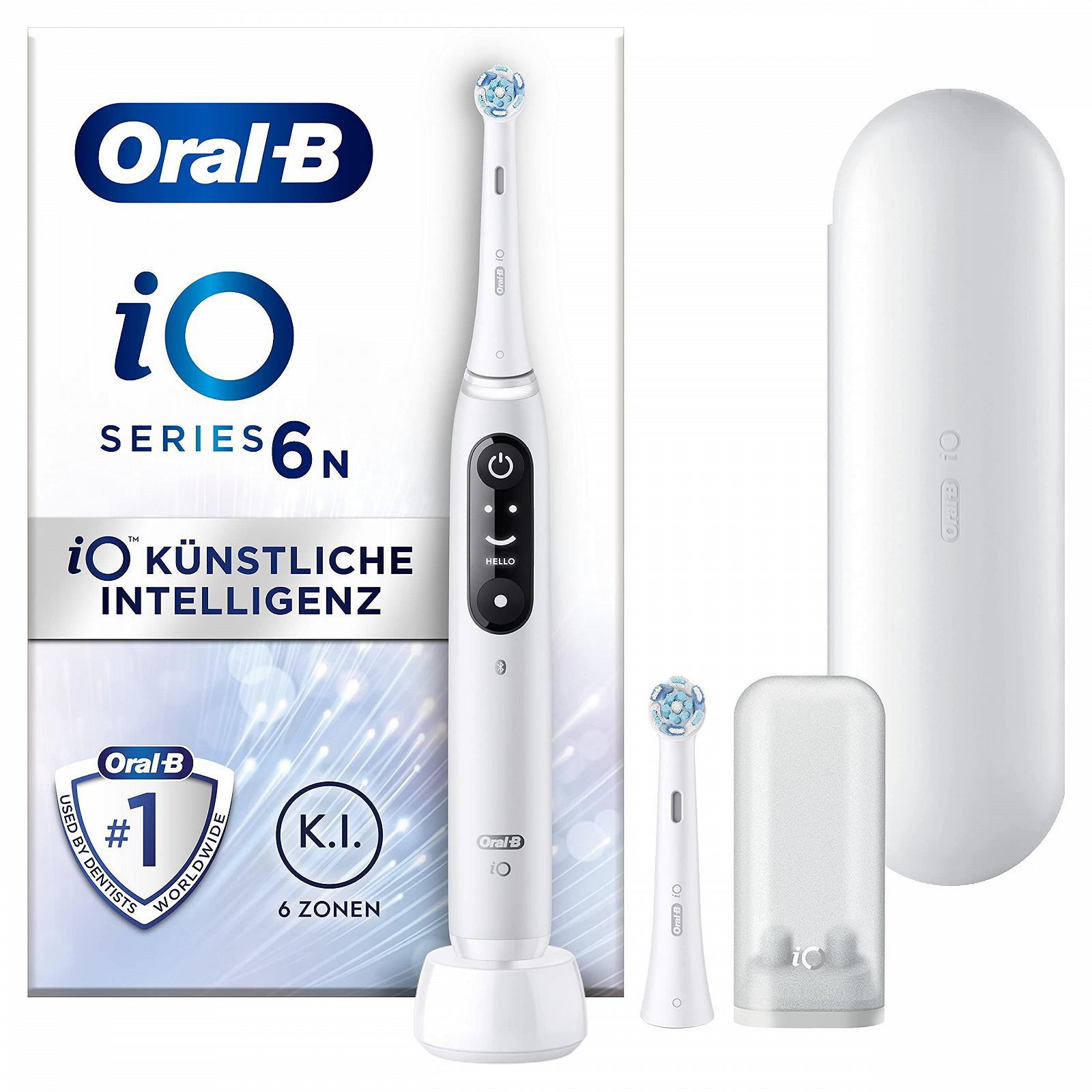 Электрическая зубная щетка Oral-B iO Series 6 Черная лава и iO Series 6 Белая, фото №5