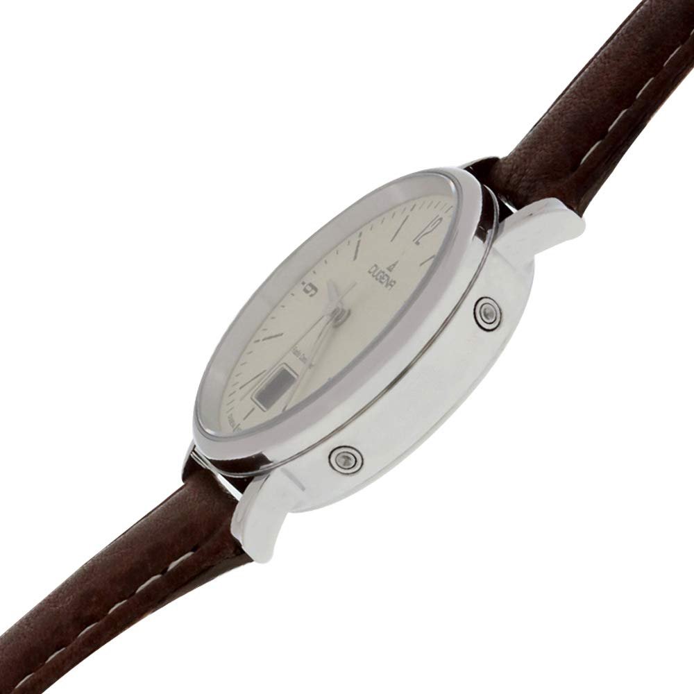 Женские радиоуправляемые часы Dugena Mondo Funk, сапфировое стекло, кожаный ремешок, фото №4 Женские радиоуправляемые часы Dugena Mondo Funk, сапфировое стекло, кожаный ремешок, фото №4