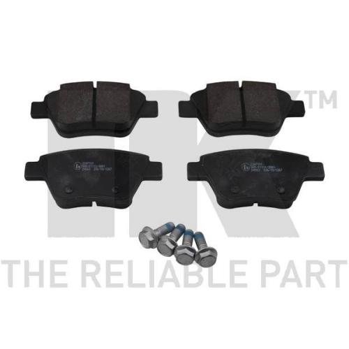 Тормозной диск NK 2047115 Передняя ось, фото №6