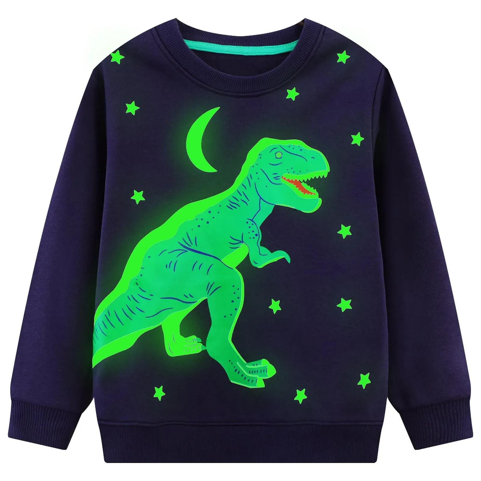 Світшот FILOWA Дитячий для хлопчиків Світловідбиваючий Динозавр, фото №1