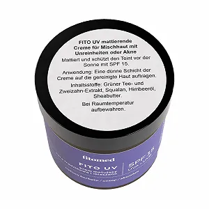 Денний крем Fitomed Mattifying для комбінованої та схильної до акне шкіри SPF 15 55 г synthetic.ua - Фото 1