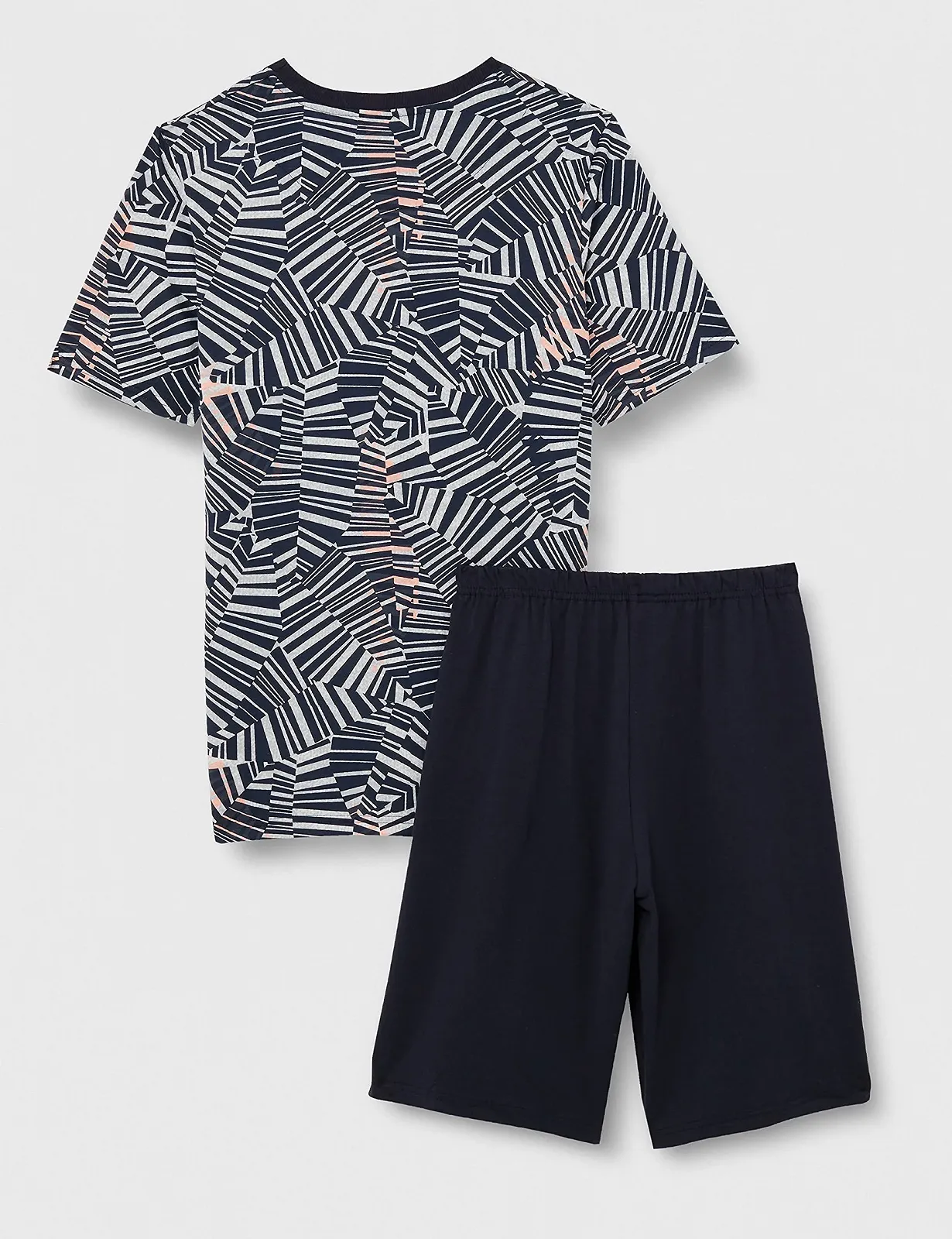 Комплект піжами Sanetta для хлопчиків, шорти, сірий, фото №4 Комплект піжами Sanetta для хлопчиків, шорти, сірий, фото №4