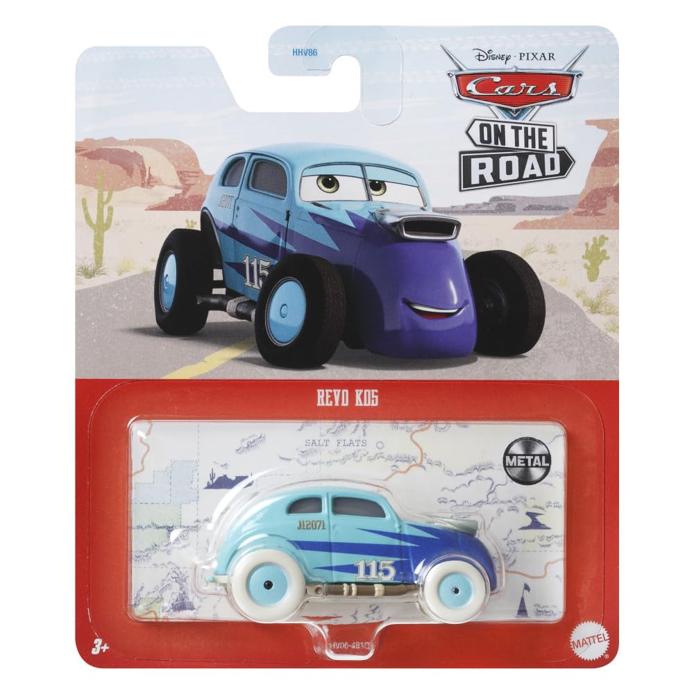 Машинка Disney Pixar Cars - on The Road Series Revo KOS, фото №3