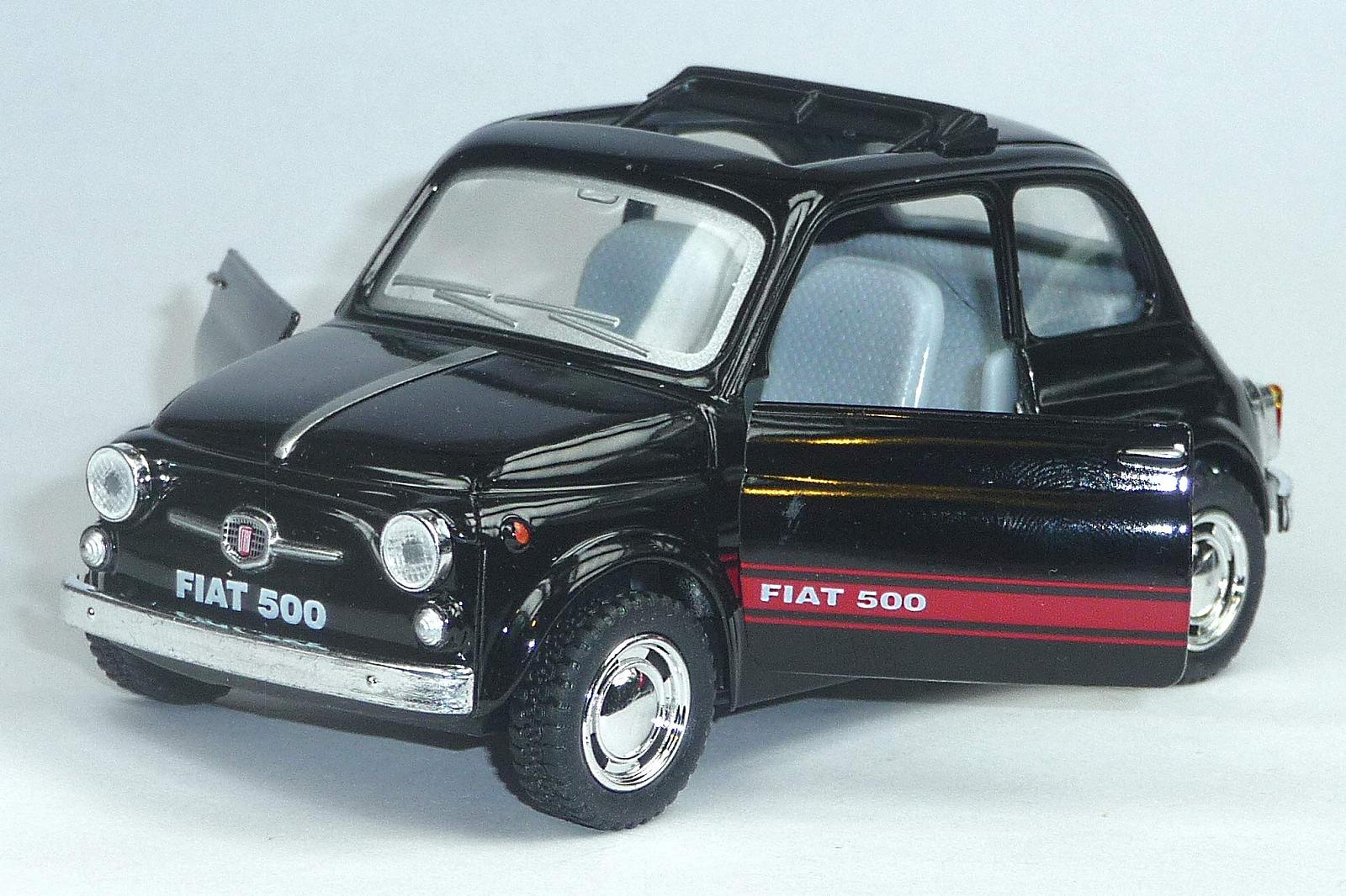 Модель Generisch Fiat 500 Injection Moulded Приблизительно 12 см Черный, фото №2 Модель Generisch Fiat 500 Injection Moulded Приблизительно 12 см Черный, фото №2