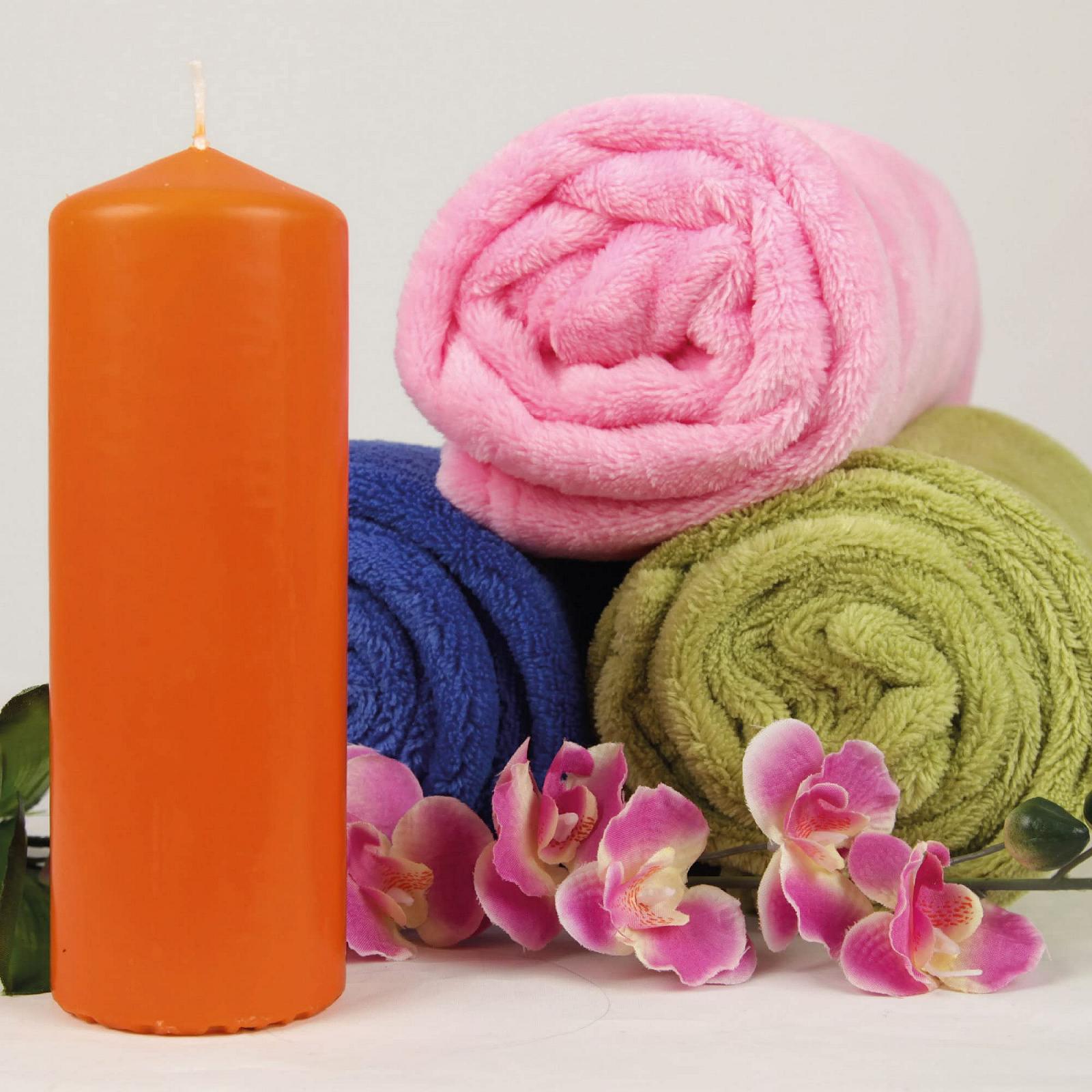 Свічка HS Candle Pillar Wax Diameter 6 cm x 17 cm (упаковка з 3) Охра, фото №5 Свічка HS Candle Pillar Wax Diameter 6 cm x 17 cm (упаковка з 3) Охра, фото №5