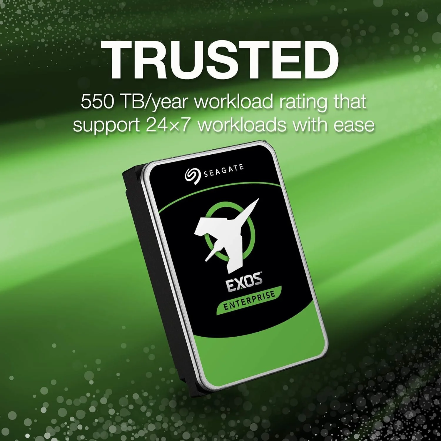 Внутрішній жорсткий диск 3.5" Seagate Exos X18 16TB SATA III, фото №2