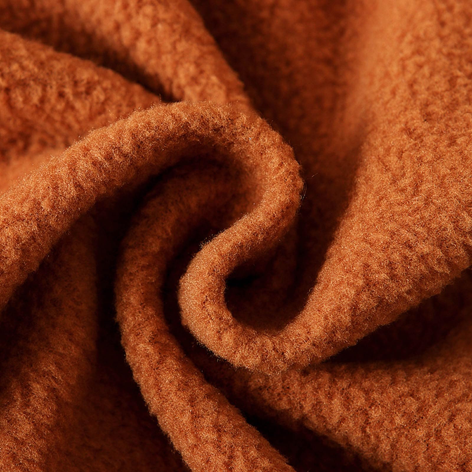 Двостороння флісова куртка з капюшоном AYSDSKI Однотонна, фото №5 Двостороння флісова куртка з капюшоном AYSDSKI Однотонна, фото №5